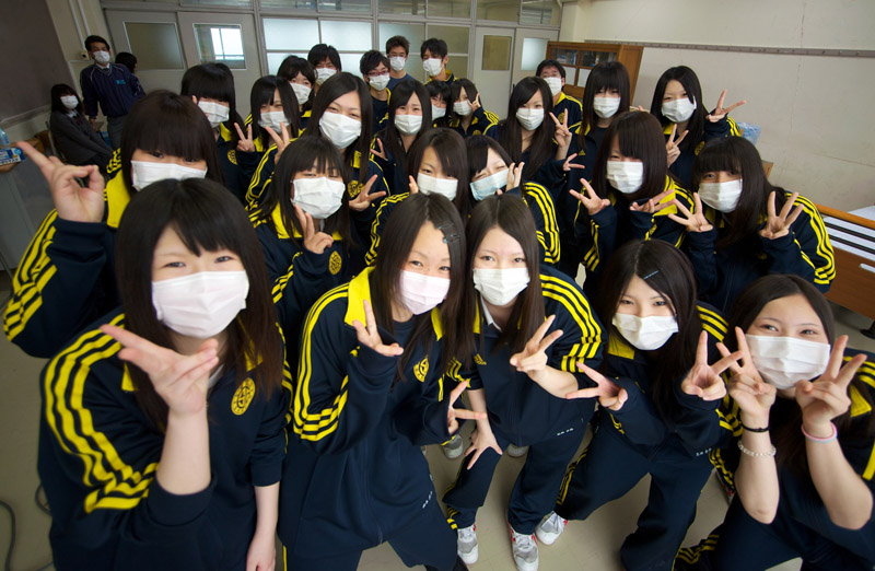 みんなマスクでも、みんな笑顔！みんな元気！福島県